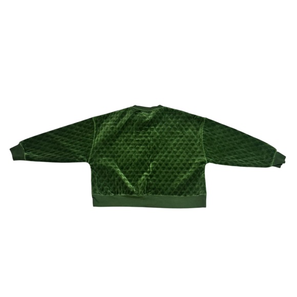 Tuckernuck Douglas Fir Velour Two Piece Set Green Casual Preppy Size Large - Picture 7 of 13